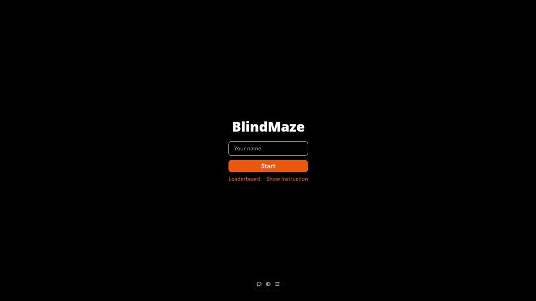 BlindMaze Game